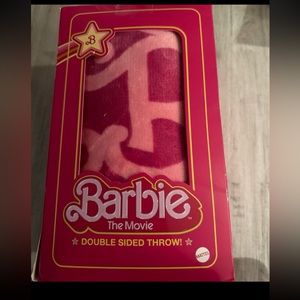 Barbie throw blanket